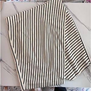 Loft Striped Mini Skirt